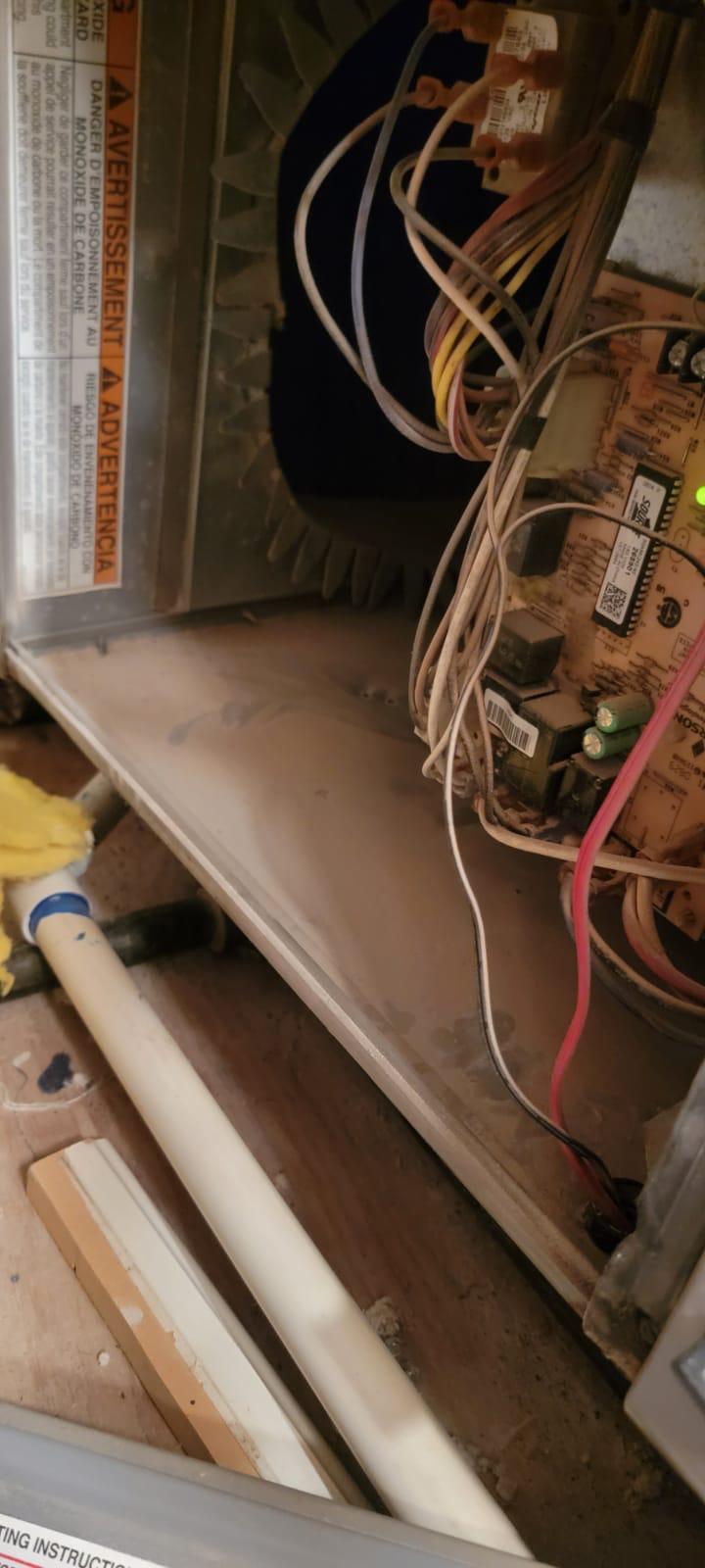 HVAC control wiring and electrical work for a Champions Area home