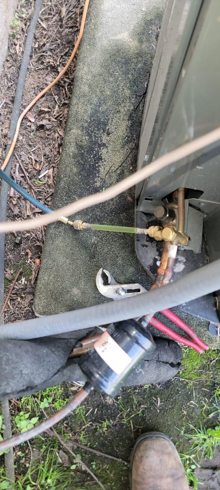 HVAC control wiring and electrical work for a Fondren Gardens home